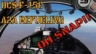 Basic Fundamentals DCS World: F-15C - Air to Air Refueling