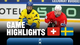 Highlights: Switzerland vs Sweden | 2024 #U18MensWorlds