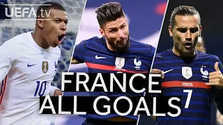 MBAPPÉ, GIROUD, GRIEZMANN: FRANCE 2020/21 #UNL Group Stage All GOALS!!