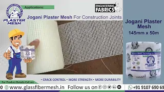 JOGANI Plaster Mesh for Construction Joints