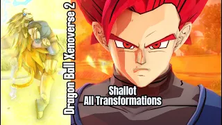 Shallot all transformations Dragon Ball Xenoverse 2