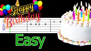 🎈Happy Birthday 🎂 Guitar Tab 🎉