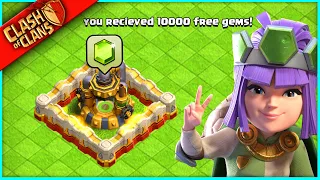 10 YEARS OF FREE GEMS, in ONE TH16 CLASH OF CLANS VIDEO