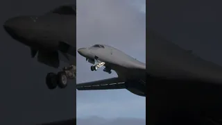 B-1B Lancer departing RAF Fairford