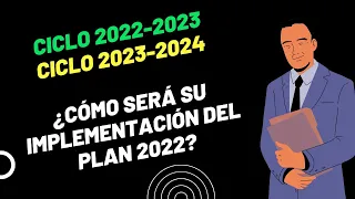 Acuerdo  - Por el que sé estable el plan de estudios 2022