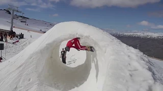 Epic Snowboarding Stunts