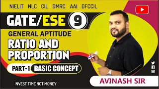 Ratio and Proportion (Part-1) | Basic | General Aptitude by Avinash Sir