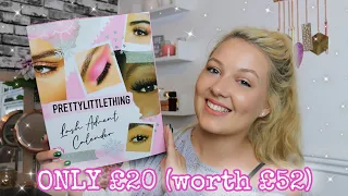 PRETTY LITTLE THING 12 DAYS LASH ADVENT CALENDAR 2020 UNBOXING | Sammy Louise