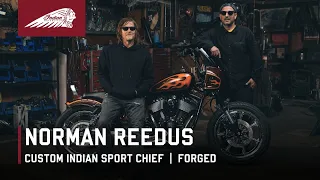 Norman Reedus Meets His Custom Indian Sport Chief