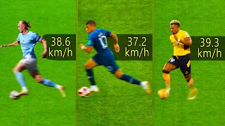 The Top 10 Fastest Football Players (2023/24)