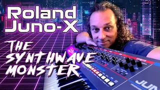 Roland Juno-X : The Synthwave Monster