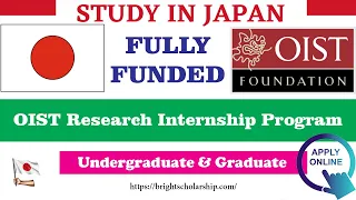 OIST Internship in Japan 2024-25 Fully Funded | Free International Internship in Japan