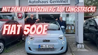 Anfänger mit Fiat 500 Elektro auf 650Km Langstrecke! Klappt das?