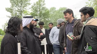 Turkish Brother Encouraged To Embrace to Islam | Sheikh Mohammed | #SpeakersCorner