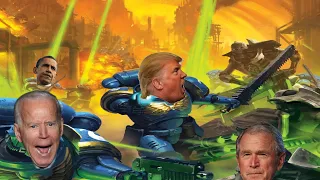 Presidents Play Dawn Of War Survival!