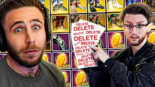Datto ROASTS And Cleans My Destiny 2 Vault... (He's Brutal!)