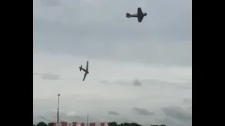 Crash of a North American SNJ-2 Texan at Wilkes-Barre/Scranton International Airport, Pennsylvania