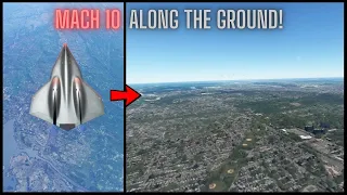 Flying Mach 10 on the Ground