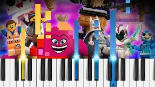 Catchy Song - The LEGO Movie 2: The Second Part - Piano Tutorial