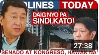 "SENADO at KONGRESO HAWAK na ni JUNIOR Wala nang Haharang Gusto niya"