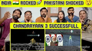 INDIA Created History | Chandrayan 3 Landed on Moon | Pakistani Reaction