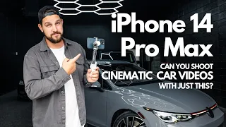 Is The iPHONE 14 PRO MAX Good Enough for Cinematic Car Videos??