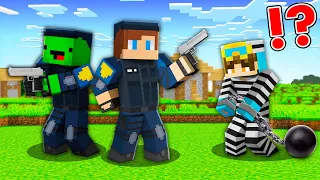 Why JJ Policeman put Nico in Jail in Minecraft Challenge - Maizen JJ and Mikey