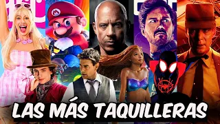 LAS 20 PELÍCULAS MAS TAQUILLERAS DE 2023 + RESUMEN ANUAL. Barbie, Mario, Wonka, Fast X, Spider-Man