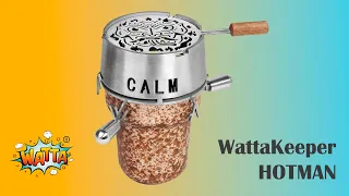 Калауд для кальяна WattaKeeper HOTMAN из нержавеющей стали с технологией «ideaBase»
