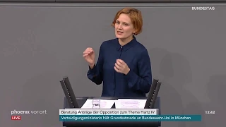 Beratung mehrerer Anträge zum Thema Hartz IV vom 07.11.19