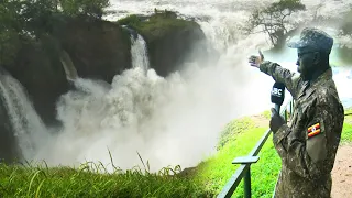 The Murchison Falls Devil's Cauldron. Most beautiful scene in Africa