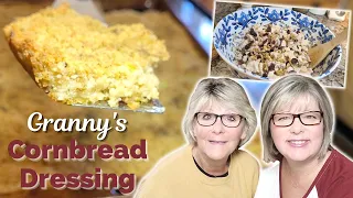 Granny's Cornbread Dressing: The BEST Thanksgiving side dish you'll ever make! + 3 More Easy Recipes