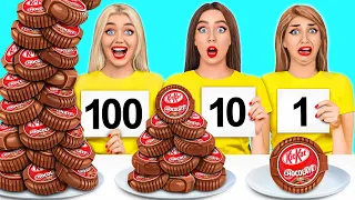 100 Слоев еды Челлендж #5 c Multi DO Food Challenge