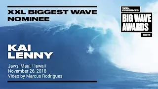 Kai Lenny at Jaws - 2019 XXL Biggest Wave Nominee - WSL Big Wave Awards