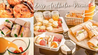 HOW TO MAKE AN AFFORDABLE, AESTHETIC PICNIC  / EASY & DELICIOUS PICNIC IDEAS!