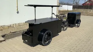 Street Food Bike with trailer