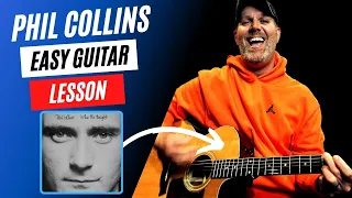 EASY GUITAR LESSON - IN THE AIR TONIGHT - Phil Collins