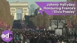 Johnny Hallyday: Honouring France's 'Elvis Presley'