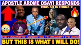 Apostle Arome Responds To Apostle Joshua Selman's Rebuke, 'JESUS COMMISSIONED ME'.