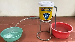 Extremely Useful For Life / How To Create A Water Pump That Does Not Use Electricity Or A Motor