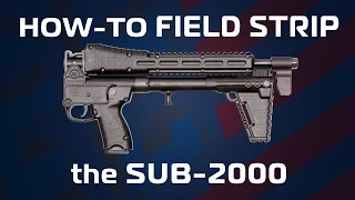 Kel-Tec SUB-2000 Field Strip