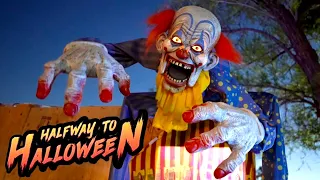 1st annual Halfway to Halloween Festival | 6 Haunted Houses | 4K