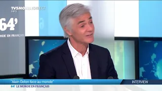 "Alain Delon face au monde", les coulisses de l'entretien