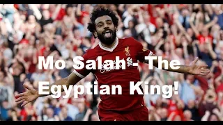 New - Mo Salah Song - The Egyptian King! On Screen  Lyrics