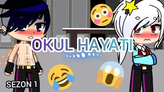 ~BS GACHA OKUL HAYATI😱🤫🏫 SEZON 1 BÖLÜM 1