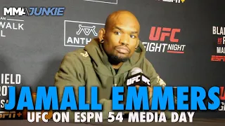 Jamall Emmers: Nate Landwehr Fight is 'Two Opposites Going at It' | UFC on ESPN 54