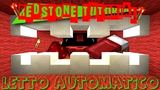 Stanza da letto AUTOMATICA - Redstone Tutorial