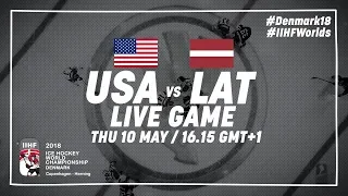 USA - Latvia | Full Game | 2018 IIHF Ice Hockey World Championship