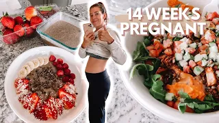 What I Eat In A Day 14 Weeks Pregnant | Day in the Life | Healthy Meals for Second Trimester