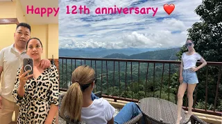 Our 12th anniversary👫😍||Beautiful Resort||Tibetan vlogger